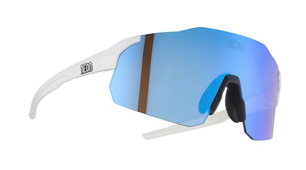 NEON SKY 2.0 szemüveg, WHITE MATT keret, MIRROR BLUE CAT 3 lencsék